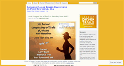 Desktop Screenshot of longestdayoftrailspt.wordpress.com