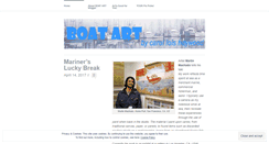 Desktop Screenshot of boatart.wordpress.com