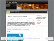 Tablet Screenshot of enunacalesita.wordpress.com