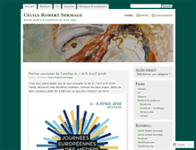 Tablet Screenshot of cecilerobert.wordpress.com