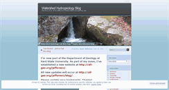 Desktop Screenshot of hydrogeo.wordpress.com