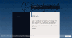 Desktop Screenshot of ladyblack7.wordpress.com