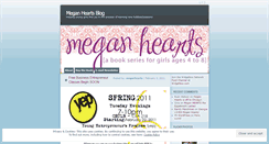 Desktop Screenshot of meganhearts.wordpress.com