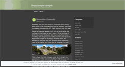 Desktop Screenshot of domruston.wordpress.com