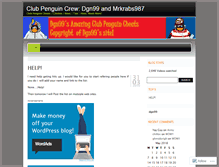 Tablet Screenshot of dgn99.wordpress.com