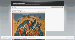 Desktop Screenshot of ikonographer.wordpress.com