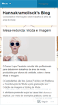 Mobile Screenshot of hannakramolisck.wordpress.com