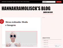 Tablet Screenshot of hannakramolisck.wordpress.com