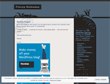 Tablet Screenshot of floresrobadas.wordpress.com