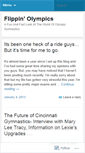 Mobile Screenshot of flippingolympics.wordpress.com