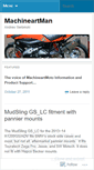 Mobile Screenshot of machineartmoto.wordpress.com