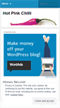 Mobile Screenshot of hotpinkchilli.wordpress.com