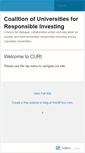 Mobile Screenshot of ccuri.wordpress.com