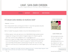 Tablet Screenshot of nurcha.wordpress.com