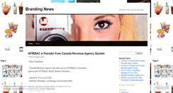 Desktop Screenshot of brandingnews.wordpress.com