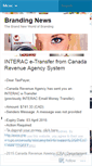 Mobile Screenshot of brandingnews.wordpress.com