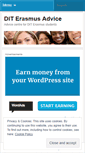Mobile Screenshot of diterasmusadvice.wordpress.com