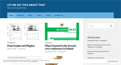Desktop Screenshot of gaozhiyan.wordpress.com
