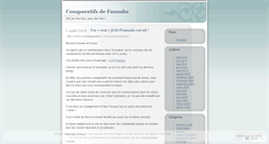 Desktop Screenshot of fansubcompare.wordpress.com