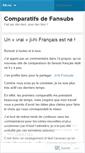 Mobile Screenshot of fansubcompare.wordpress.com