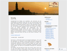 Tablet Screenshot of bellavacanza.wordpress.com