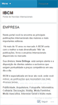 Mobile Screenshot of ibcmrevistasinternacionais.wordpress.com