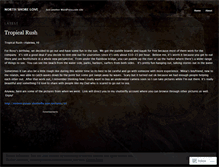 Tablet Screenshot of northshorepix.wordpress.com
