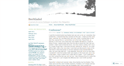 Desktop Screenshot of beeminded.wordpress.com