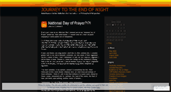 Desktop Screenshot of journeytotheendofnight.wordpress.com