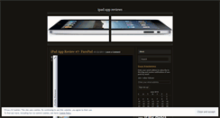 Desktop Screenshot of ireviewipad.wordpress.com