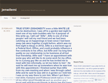 Tablet Screenshot of jenwitemi.wordpress.com
