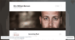 Desktop Screenshot of ericwilliambarnum.wordpress.com