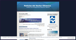 Desktop Screenshot of noticiasiie.wordpress.com