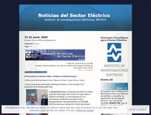 Tablet Screenshot of noticiasiie.wordpress.com