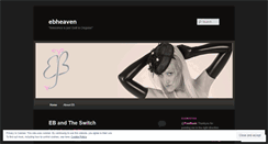 Desktop Screenshot of ebheaven.wordpress.com