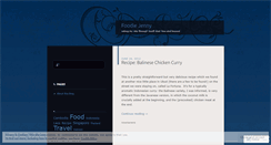 Desktop Screenshot of foodiejenny.wordpress.com