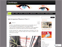 Tablet Screenshot of clouddragon.wordpress.com