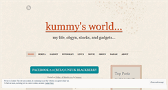 Desktop Screenshot of kummy.wordpress.com