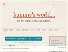 Tablet Screenshot of kummy.wordpress.com