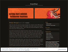 Tablet Screenshot of furqonblog.wordpress.com