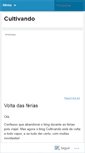 Mobile Screenshot of cultivando.wordpress.com