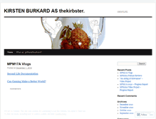 Tablet Screenshot of kirbinator.wordpress.com