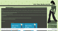 Desktop Screenshot of lifefiberbooksandall.wordpress.com