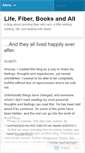 Mobile Screenshot of lifefiberbooksandall.wordpress.com