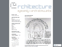 Tablet Screenshot of a1rchitecture.wordpress.com