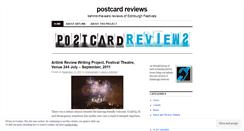 Desktop Screenshot of postcardreviews.wordpress.com