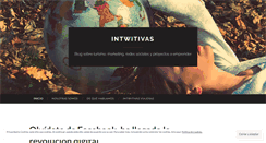 Desktop Screenshot of intwitivas.wordpress.com