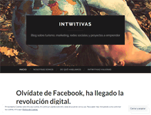 Tablet Screenshot of intwitivas.wordpress.com
