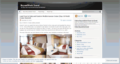 Desktop Screenshot of beyondworktravel.wordpress.com