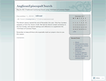 Tablet Screenshot of anglicanepiscopal.wordpress.com